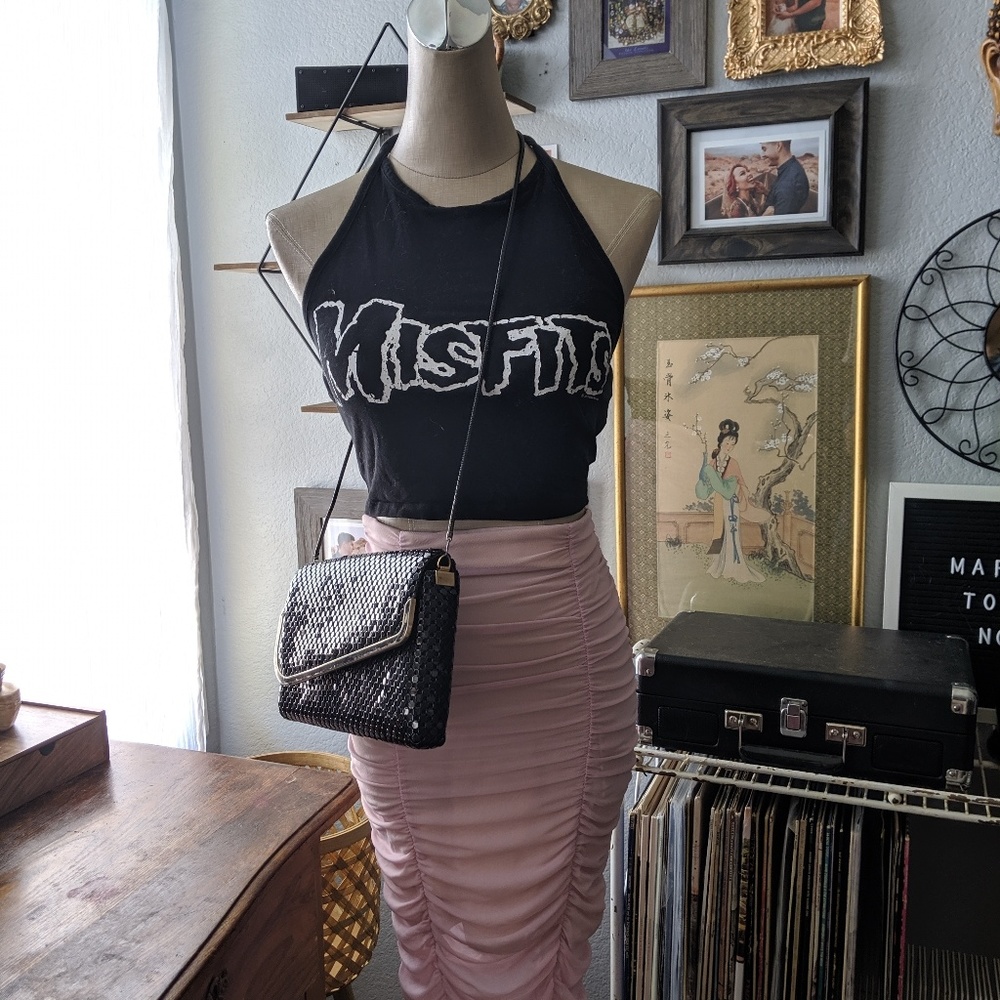 Pink Mesh Skirt